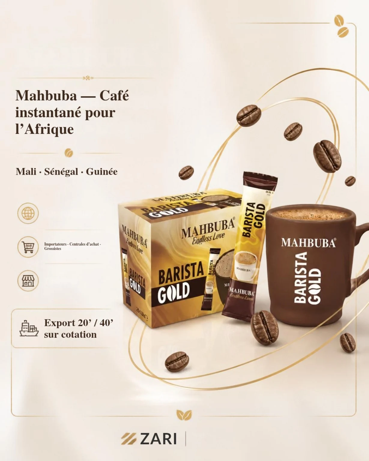 Café instantané, 3 en 1 & Barista Gold